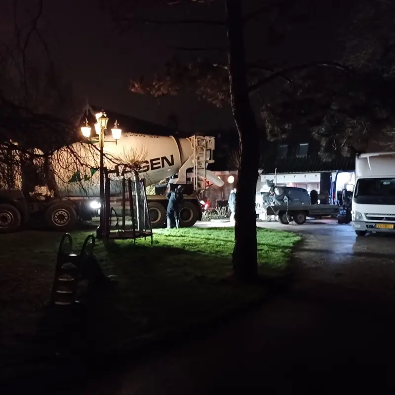 Fundering aanbrengen