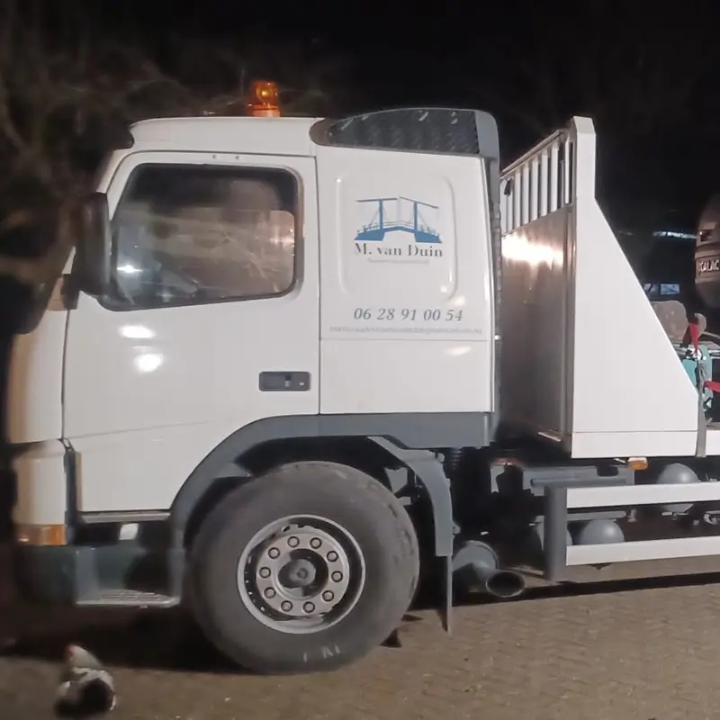 Transport en materieel de vrachtwagen